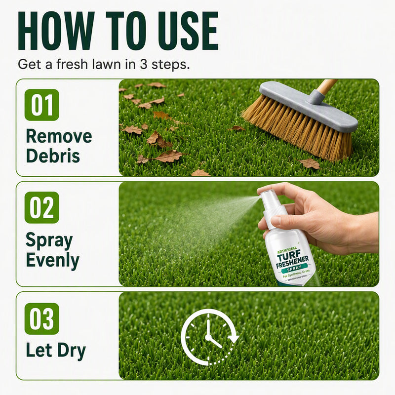 🌿 Artificial Turf Freshener Spray – Eliminate Odors & Keep Your Lawn Fresh
