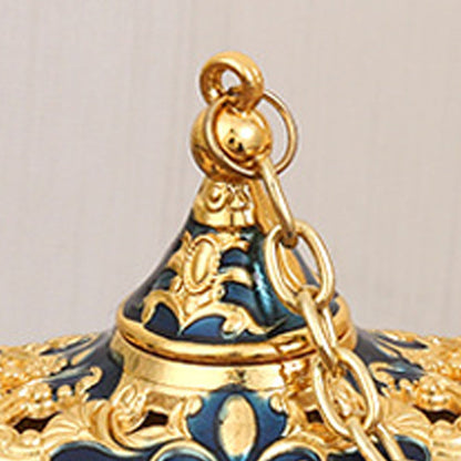 🪔 Vintage Genie Lamp – Magical Decor & Incense Burner
