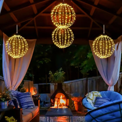 🎉 LIMITED-TIME DEAL – 50% OFF! ✨ Hanging LED Sphere Light 🔮 360° Magical Glow, Foldable Design & Weather-Resistant Metal 🌟 Perfect for Gardens, Patios & Christmas Décor! 🎄🏡 SHOP NOW! 🛍️