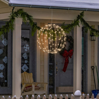 🎉 LIMITED-TIME DEAL – 50% OFF! ✨ Hanging LED Sphere Light 🔮 360° Magical Glow, Foldable Design & Weather-Resistant Metal 🌟 Perfect for Gardens, Patios & Christmas Décor! 🎄🏡 SHOP NOW! 🛍️