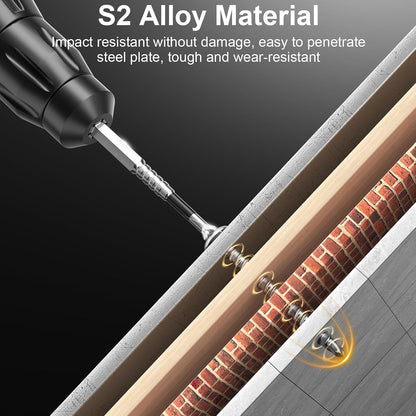 12-Piece Magnetic Impact Screwdriver Bit Set - image 3