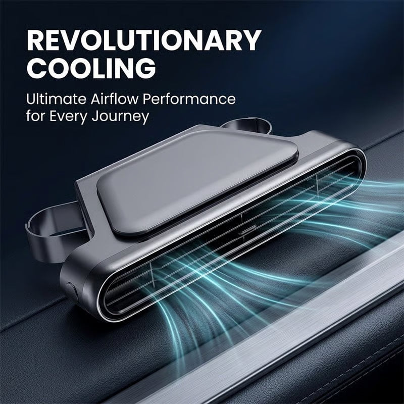 🚗❄️ Cool & Fresh Every Drive — Car Seat Aroma Diffuser Fan