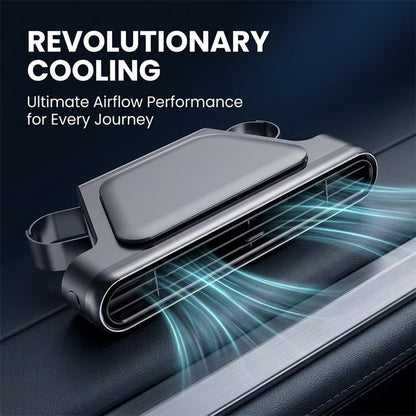 🚗❄️ Cool & Fresh Every Drive — Car Seat Aroma Diffuser Fan