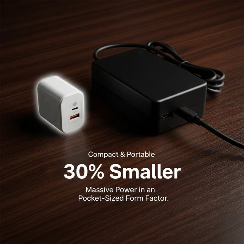 ⚡3 in 1 USB-C Charger Block with 20W Fast Charging Block