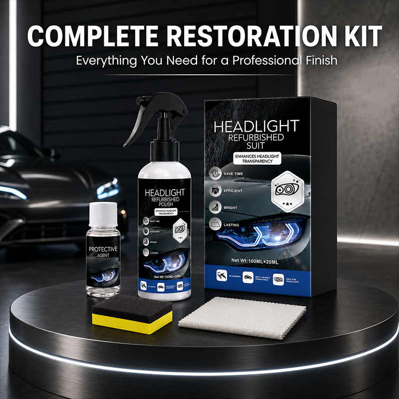 ✨ Restore Cloudy Headlights in Minutes – BUY 2 GET 1 FREE 🚗