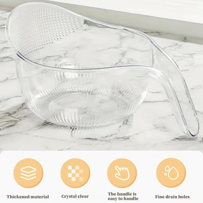 🔥 3-Pack Kitchen Strainer Bowl – Wash, Rinse & Drain in Seconds