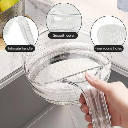 🔥 3-Pack Kitchen Strainer Bowl – Wash, Rinse & Drain in Seconds