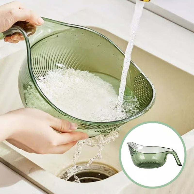 🔥 3-Pack Kitchen Strainer Bowl – Wash, Rinse & Drain in Seconds