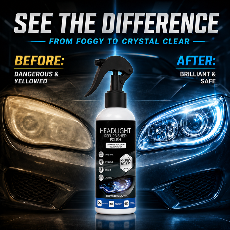 ✨ Restore Cloudy Headlights in Minutes – BUY 2 GET 1 FREE 🚗